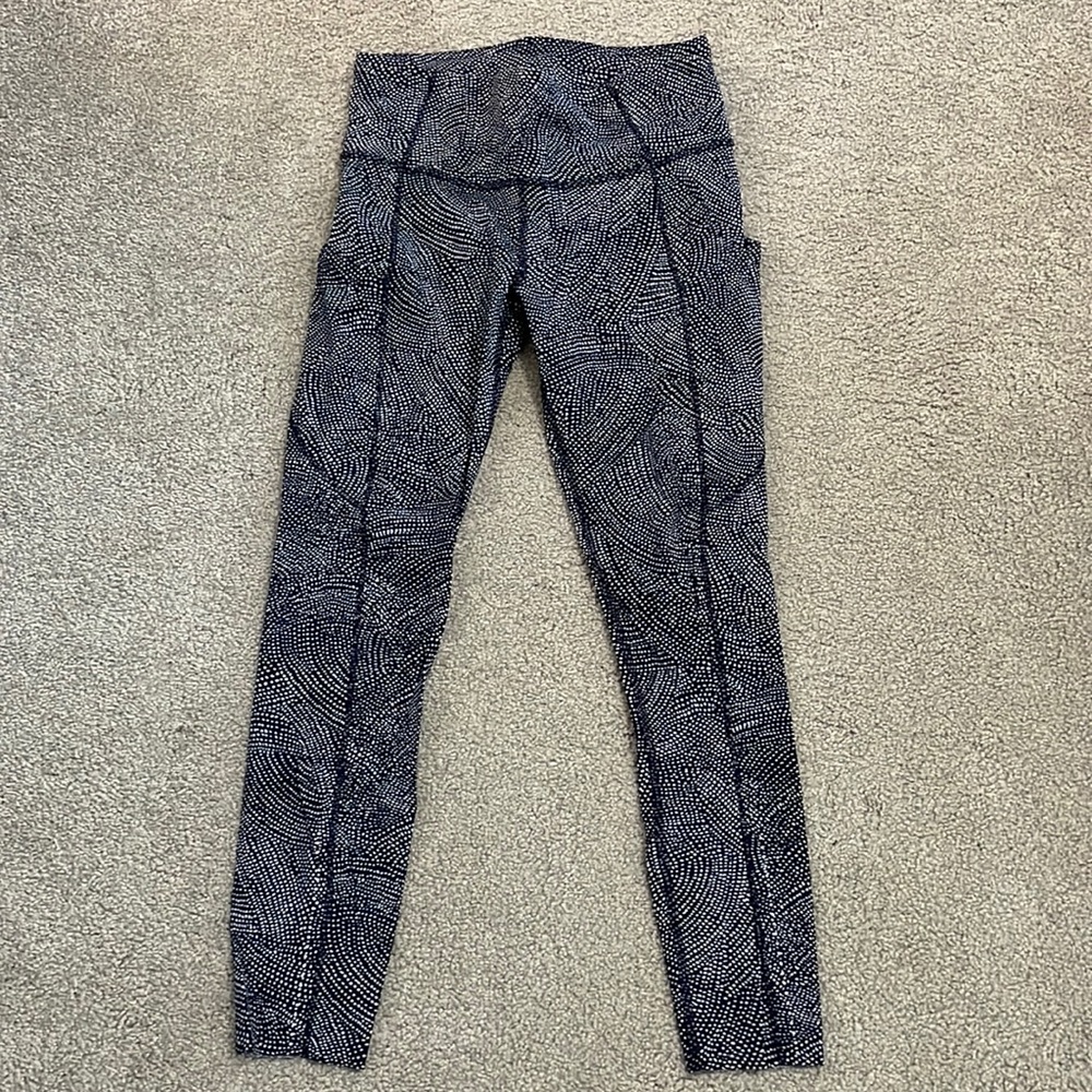 LULU LEMON FAST AND FREE LEGGINGS